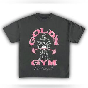 Palm Springs Pink Logo Short Sleeve Tee - Women's